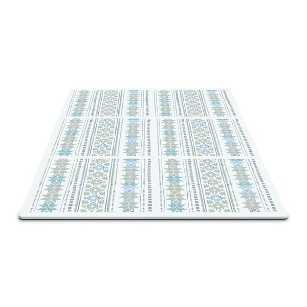 Kids Play Mat Gray, Toddler Play Mat, 24 in. W x 24 in. L 0.5 in. T EVA Foam Gym Flooring Mat (24 sq. ft. 6pcs)