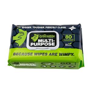 Case All-Purpose Cleaner Pre-Moistened Heavy-Duty Wet Cloths/Cleaning Wipes (8 x 80 per Pack)