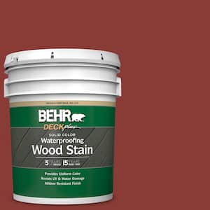 5 gal. #PPF-30 Deep Terra Cotta Solid Color Waterproofing Exterior Wood Stain