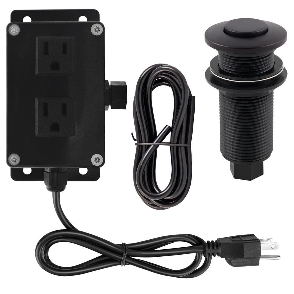 Garbage Disposal Air Switch Kit 1-Pack in Matte Black price history on PriceWatchPro