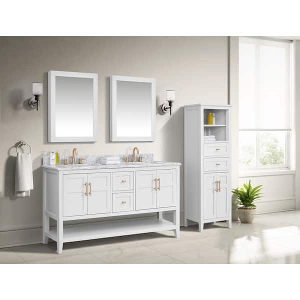 Retford White Under Sink Bathroom Storage Cabinet – HouseandHomestyle