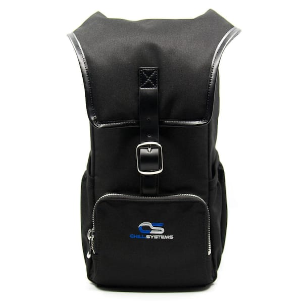 Unbranded Lightweight Black Stylish Adventure Compact Insulated 16.5 in. Daypack