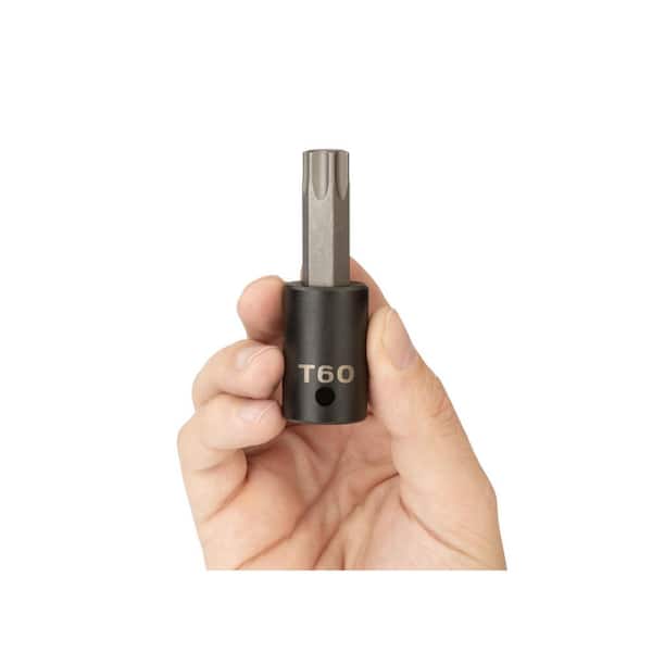 TEKTON 1/2 in. Drive x T60 Torx Impact Bit Socket SIB24260 - The