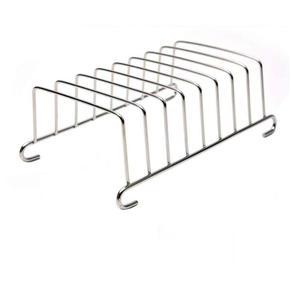 Stainless Steel 8-Slot Toast and Bread Rack, No-Assembly, Dishwasher Safe, for Air Fryer and Breakfast