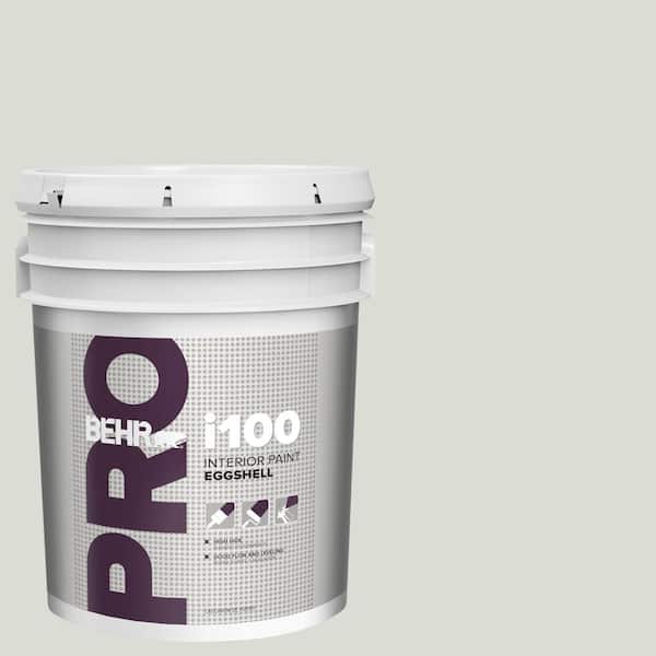 5 gal. #BWC-29 Silver Feather Eggshell Interior Paint