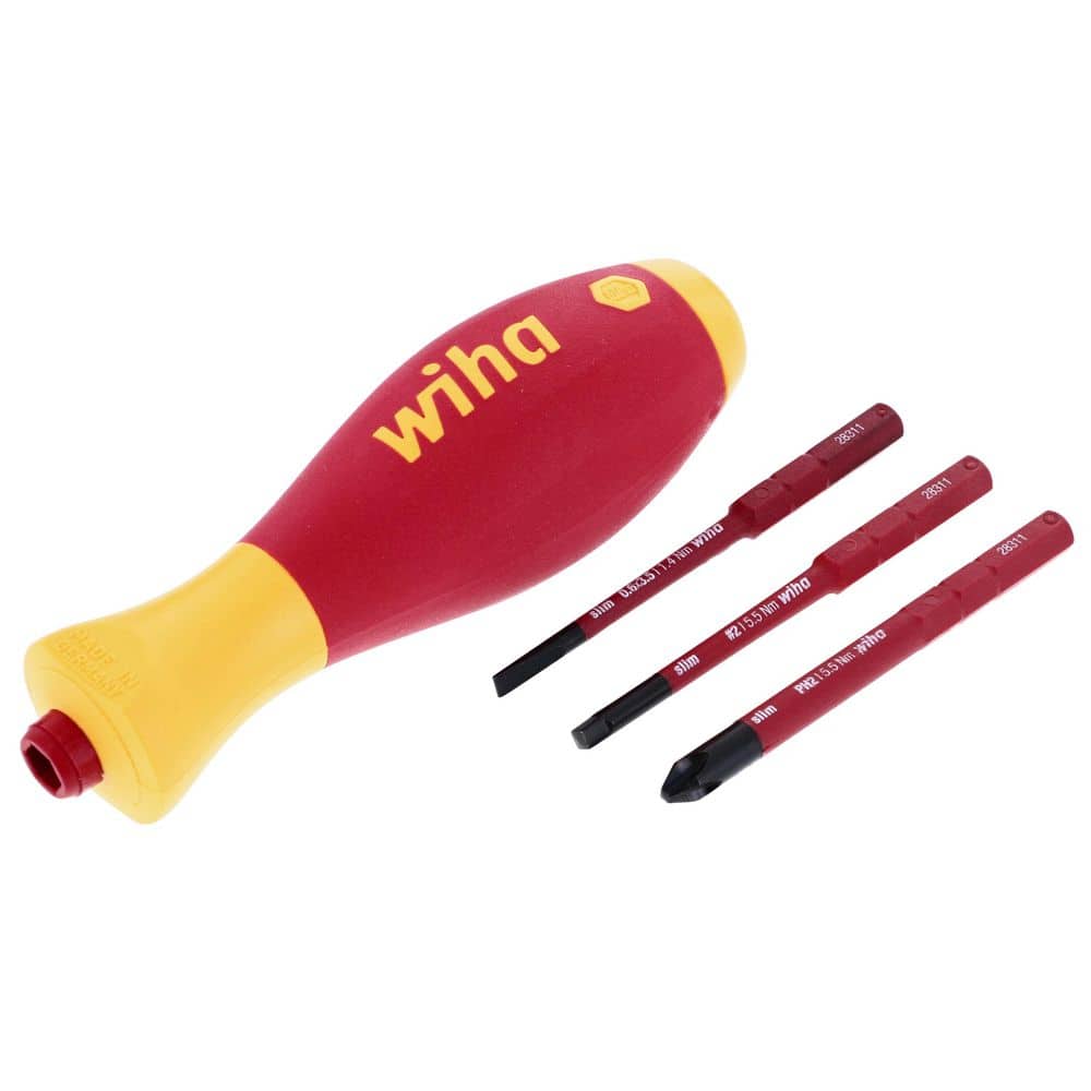 Insulated SoftFinish SlimLine Blade Screwdriver Set (4-Piece) price history on PriceWatchPro