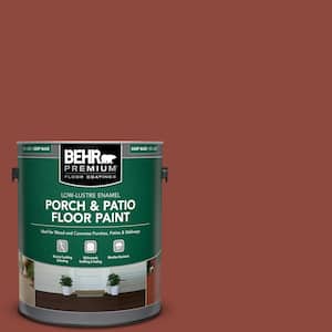 1 gal. #PFC-10 Deep Terra Cotta Low-Lustre Enamel Interior/Exterior Porch and Patio Floor Paint