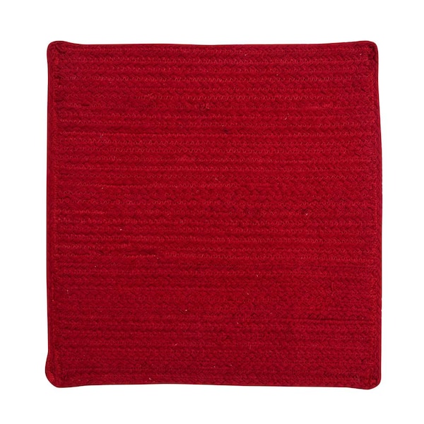 Better Trends Cotton Solid Red Placemats