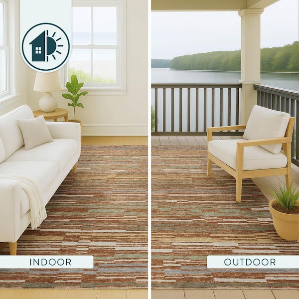 Addison Rugs Chantille Machine Washable Indoor/Outdoor Abstract