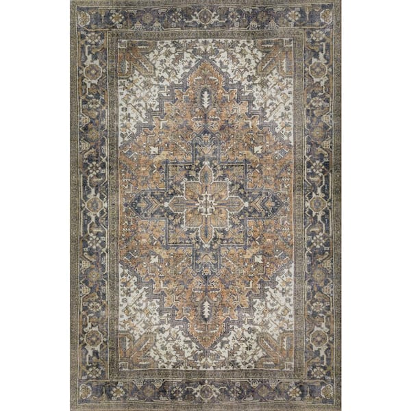 Addison Rugs Athena 3 Chocolate 3 ft. 3 in. x 5 ft. 3 in. Area Rug