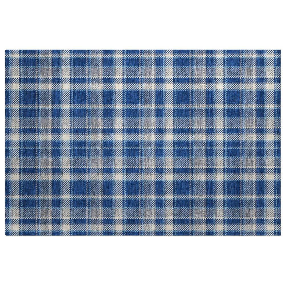 Dream Shag Premium Machine Washable Abstract ADS563 Navy 2 ft. x 3 ft. Accent Rug price history on PriceWatchPro