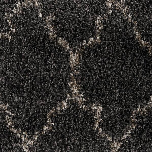 Natural Harmony Casanova Charcoal Custom Area Rug with Pad