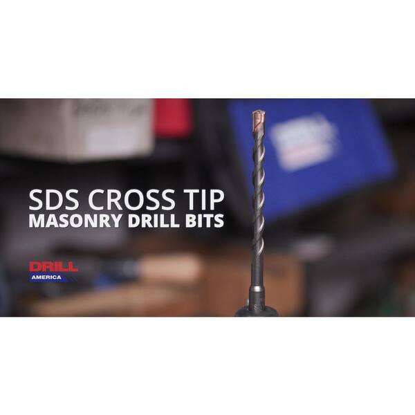 FF ERA 3/8-Inch X 12-Inch SDS Plus Rotary Hammer Drill Bit – Masonry Bit For Concrete, Brick, And Cement