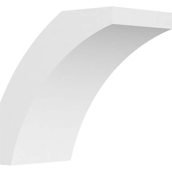 Ekena Millwork 3"W x 6"D x 6"H Standard Thorton Architectural Grade PVC Knee Brace
