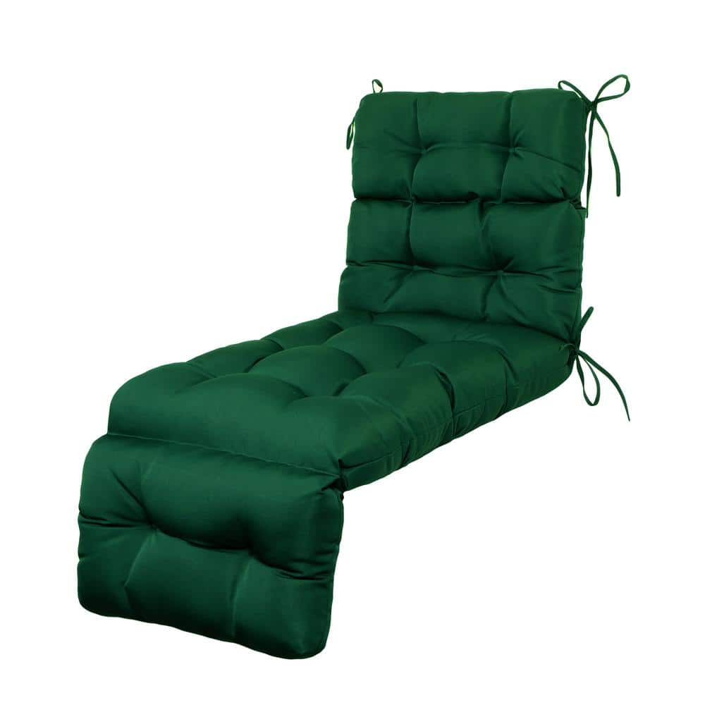 BLISSWALK Outdoor Chaise Lounge Cushions 71x24x4