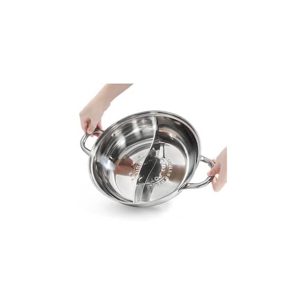3 qt. Stainless Steel Stock Pot 12 in. 95 oz. Polished Finish 304