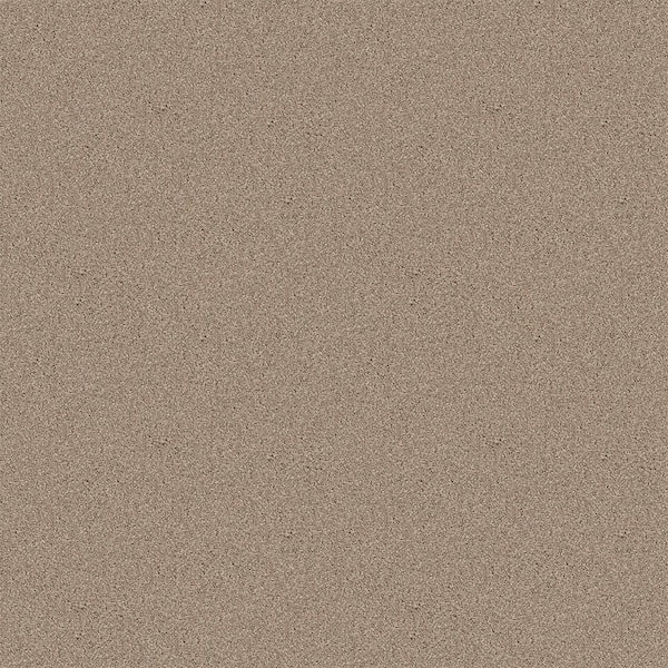 Watercolors I - Biscuit - Brown 15 ft. 28.8 oz. Polyester Texture Carpet - Installation Required