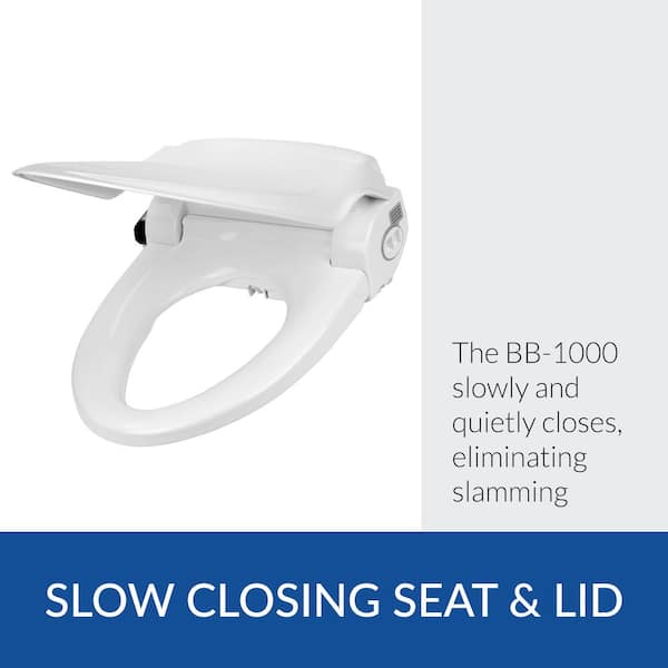 Siège De Toilette Bidet électrique Bio Bidet BB1000 - Eau Chaude, Siège Chauffant, Séche-air, Télécommande
