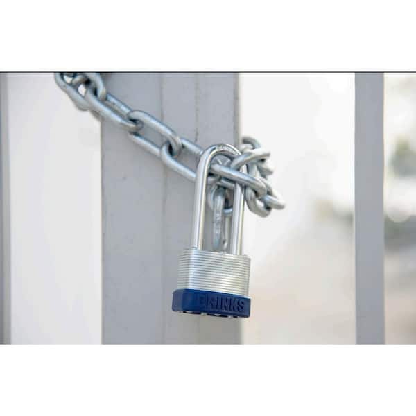 Brinks 2-1/2in. (44 mm) Laminated Steel Keyed Padlock 682-44021