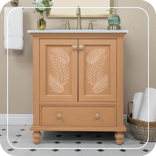 1 qt. #PPU3-13 Glazed Ginger Interior Chalk Finish Paint