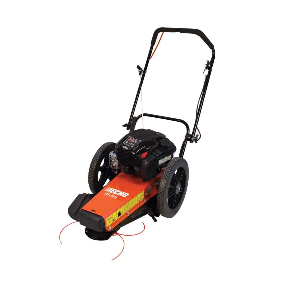 ECHO 24 in. 163 cc Gas 4-Stroke Walk Behind Tilt Wheeled Trimmer WT-1610T -  The Home Depot