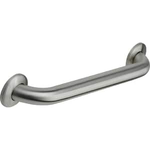 24 in. x 1-1/2 in. Concealed Screw Grab Bar in Peened and Bright Stainless