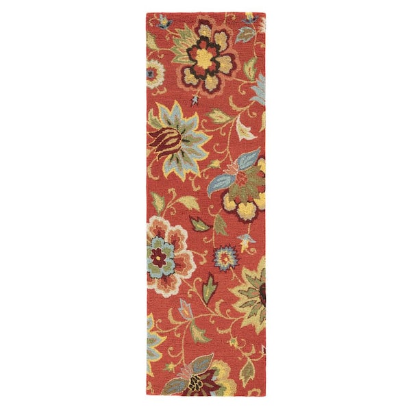 Bossa Nova 3 ft. x 8 ft. Floral Runner Rug