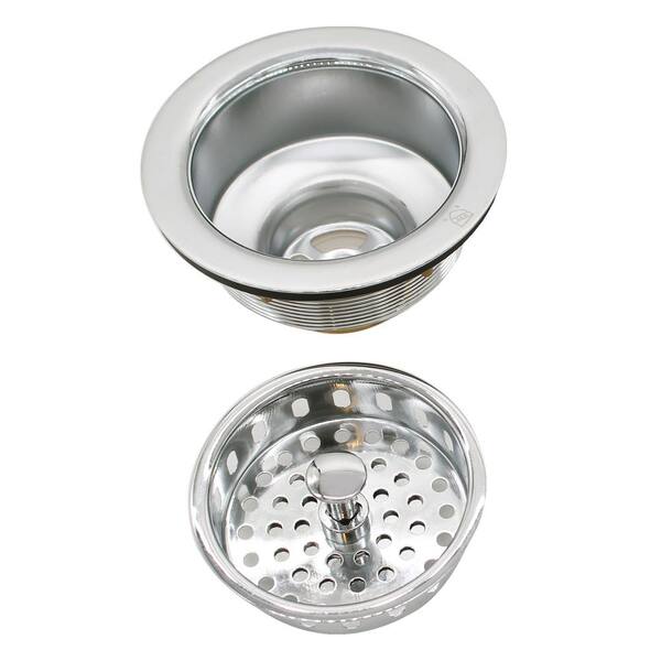 3-1/2 Kitchen Sink Basket Strainer - Satin Copper | Signature Hardware