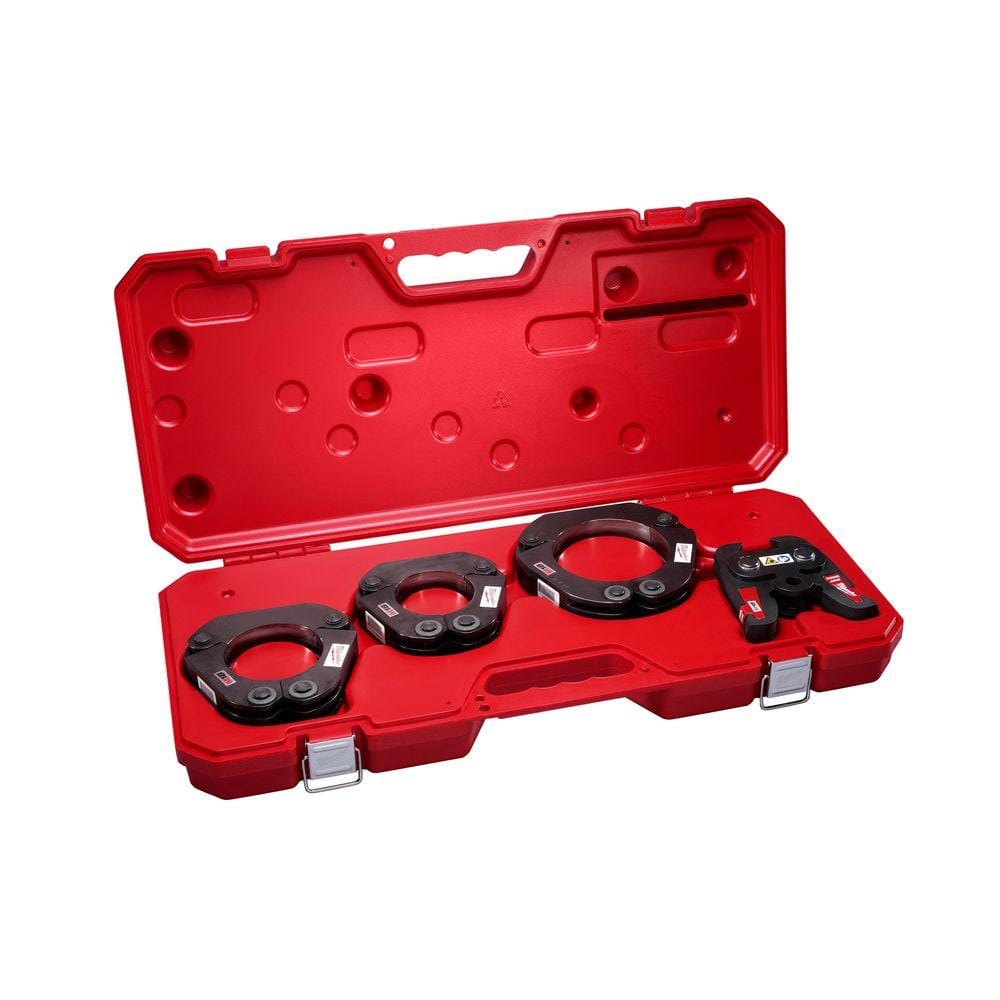 Milwaukee M18 Force Logic 2 1 2 in. 4 in. Press Ring Kit Set 4