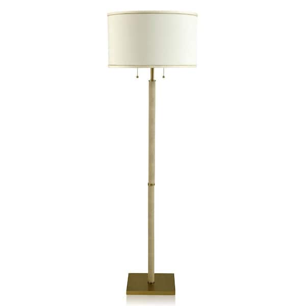 Lavish Home 26 in. Silver LED Contemporary Energy Saving Desk Lamp 72-392-S  - The Home Depot