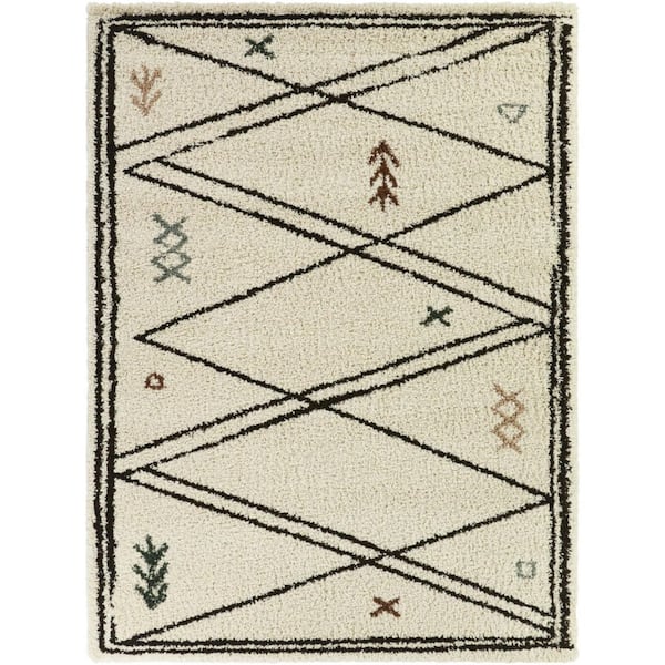 Lopes Brown 8 ft. x 10 ft. Area Rug
