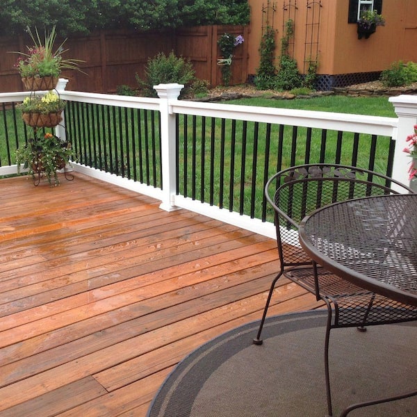 Vilano 3 ft. H x 5 ft. W White Vinyl Railing Gate Kit