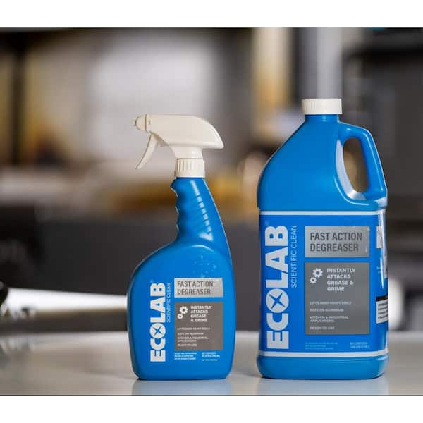 ECOLAB 1 Gal. Heavy-Duty Citrus Degreaser and Cleaner Concentrate 7700410 -  The Home Depot