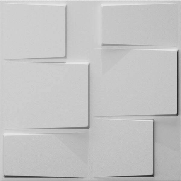 Ejoy Rubik 3D Fiber Wall Paneling (20 in. x 20 in. Per Piece, 12-Piece)