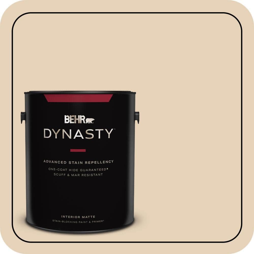 1 gal. #S280-2 Beach Grass Matte Interior Stain-Blocking Paint & Primer price history on PriceWatchPro