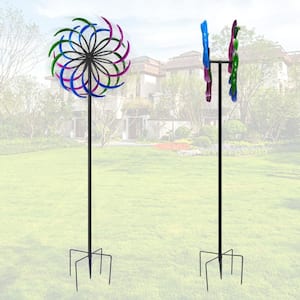  3D Airplane Shape Wind Powered Kinetic Sculpture, Magic Metal  Windmill, Wind Spinner Metal, for Yard and Garden, Wind Catchers Metal  Outdoor Patio Decoration : Patio, Lawn & Garden