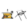 DEWALT 15 Amp Corded 8 1 4 in. Compact Jobsite Tablesaw with