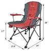 Portable Folding Chair Outdoor Picnic Patio Camping Fishing Chair  H-D0102HP33ZW - The Home Depot