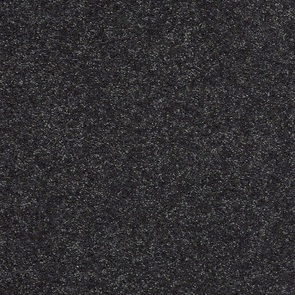 Home Decorators Collection 8 in. x 8 in. Texture Carpet Sample - Brave Soul II - Color Darkest Navy