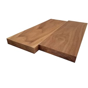 24 in. x 4 in. x 0.75 in. S4S Select Grade Walnut Kiln Dried Boards (3-Pack)