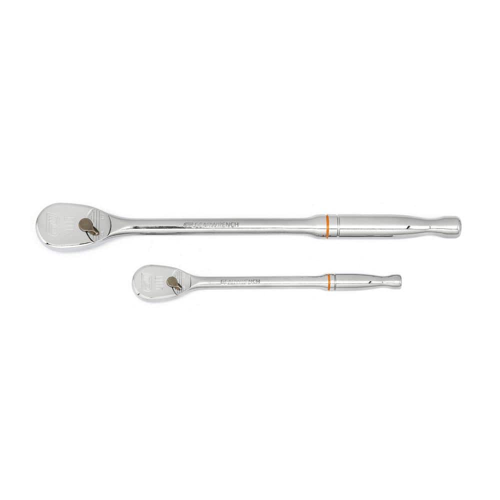 1/4 in. and 3/8 in. Drive 90-Tooth Long Handle Teardrop Ratchet Set (2-Piece) price history on PriceWatchPro