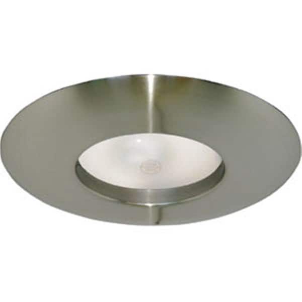 Design House 6 in. Satin Nickel Recessed Lighting Wide Trim Ring