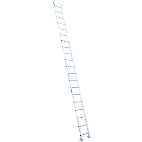 Werner 20 ft. Aluminum D-Rung Straight Ladder with 300 lb. Load Capacity Type IA Duty Rating
