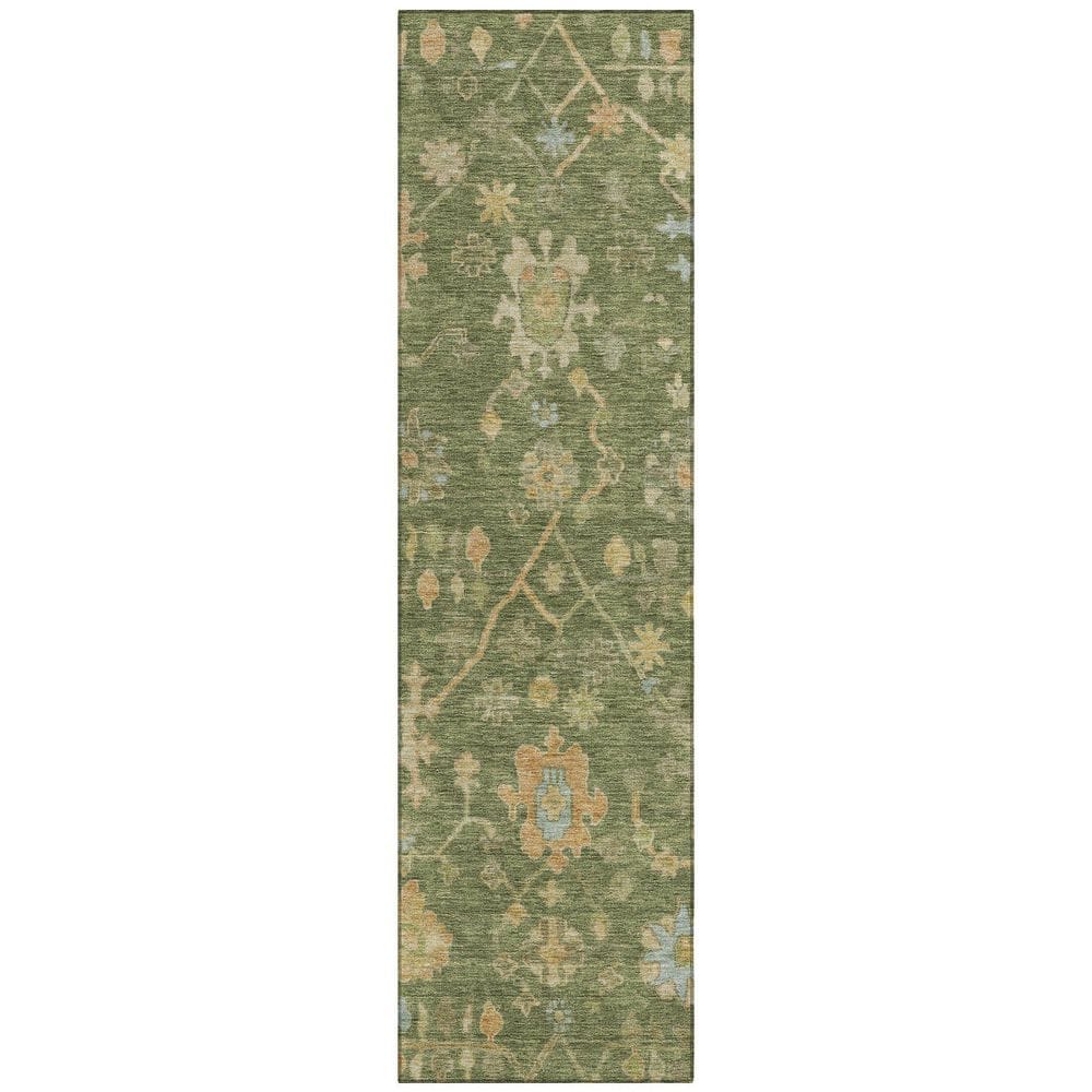 Chantille Machine Washable Indoor/Outdoor Abstract ACN1930 Fern 2 ft. 3 in. x 7 ft. 6 in. Runner Rug price history on PriceWatchPro