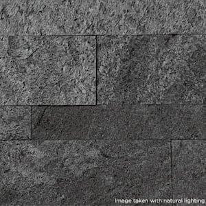 12-Sheets Silver Pearl 24 in. x 6 in. Peel, Stick Self-Adhesive Decorative 3D Stone Tile Backsplash [11.6 sq.ft./Pack]