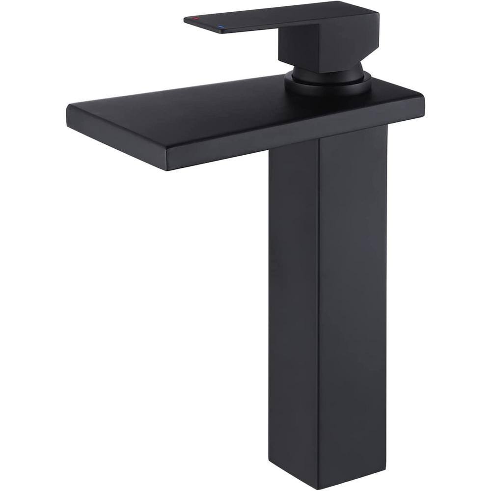 Commercial Metering Single Handle Bathroom Sink Faucet in Stainless Steel 1