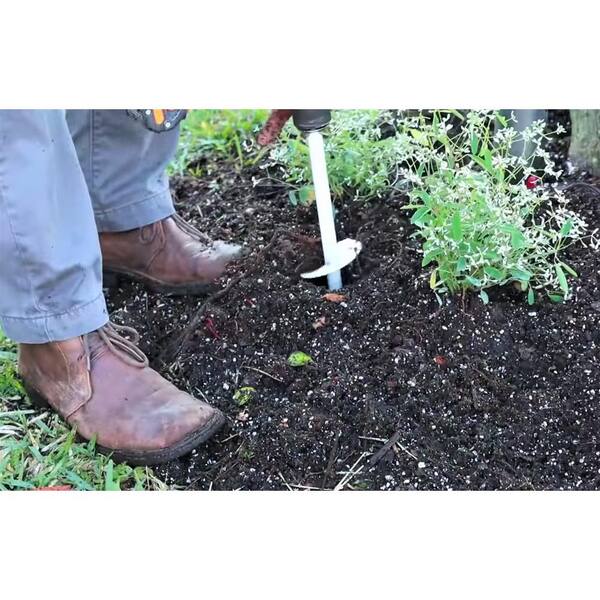 Planting Auger Spiral Drill Bit Loosening Digging Soil Gardening Twisted Tool 