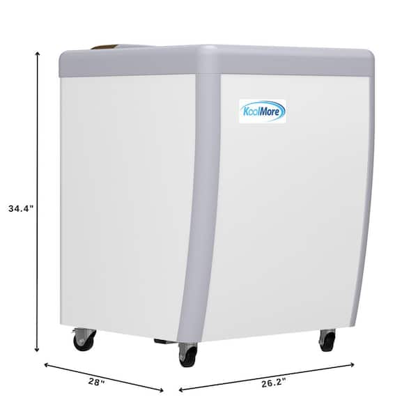 Koolmore 26 in. 6 cu. ft. Manual Defrost Gelato Dipping Cabinet