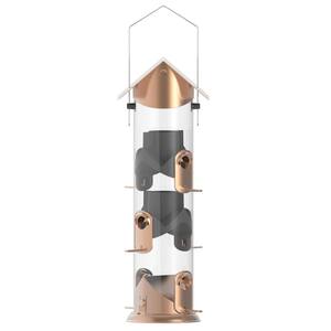 Wide Deluxe Easy Clean Metal Wild Bird Tube Feeder