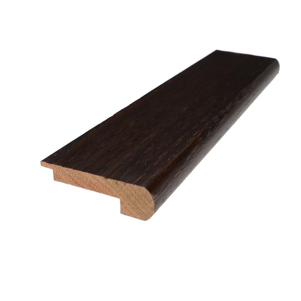 ROPPE Flower 0.375 in. Thick x 2.78 in. Wide x 78 in. Length Hardwood Stair Nose